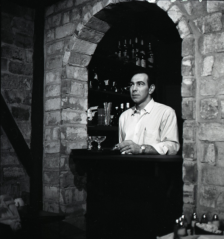 Historic photo of the Hadlock House bar